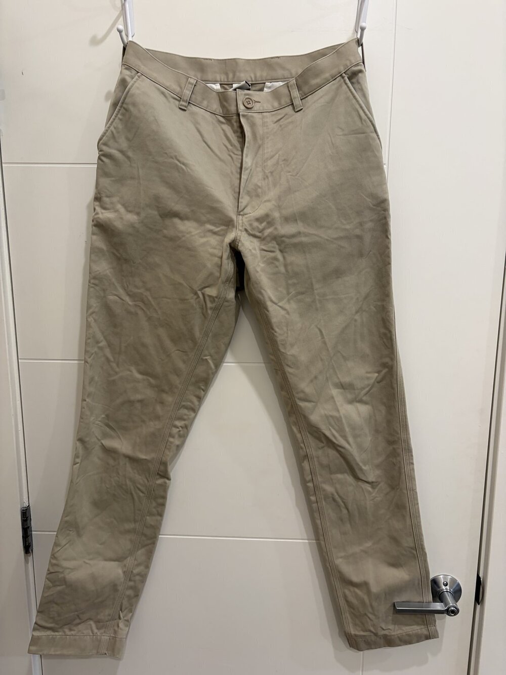 Reigning Champ Cotton Chino Freshman Slim Pant Khaki Men's 30